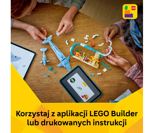 LEGO CREATOR 31385 Zwierzęta morskie: piękny delfin - 1473433 - zdjęcie 8